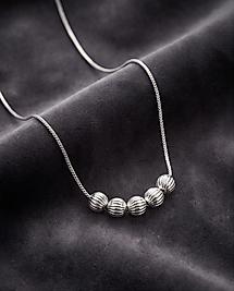 5 Toplu silver Kolye