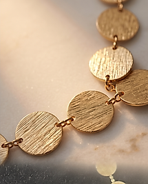 Modern Gold Kolye