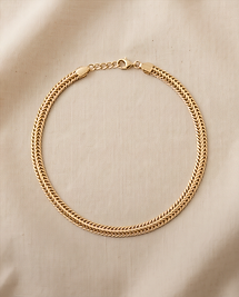 Hasır gold Kolye